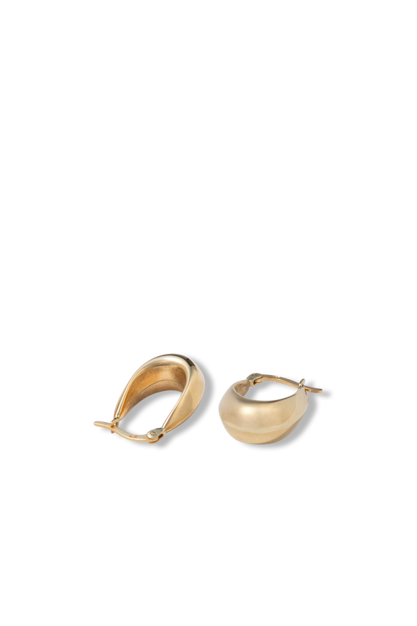 Bold Oval Hoop Earrings