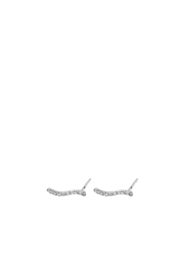 Wave Diamond Earrings